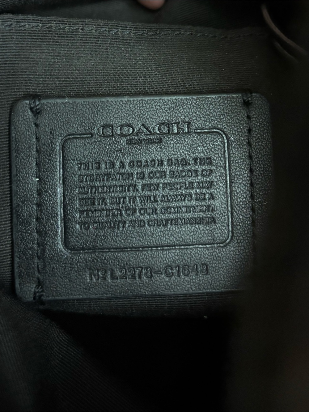 Coach Ellie File Crossbody Bag Black Pebbled Leather - Picture 3 of 7